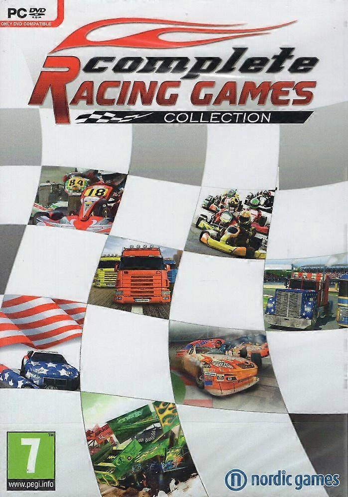 Complete Racing Collection - 7 Games (PC DVD) - New & Sealed