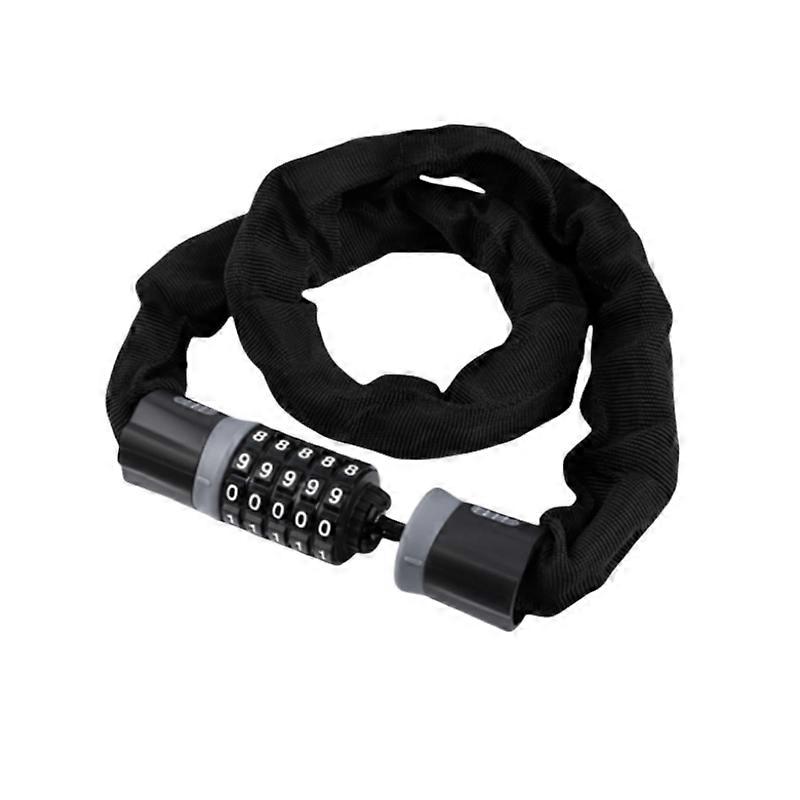 INF Chain lock reel, anti-theft lock with password