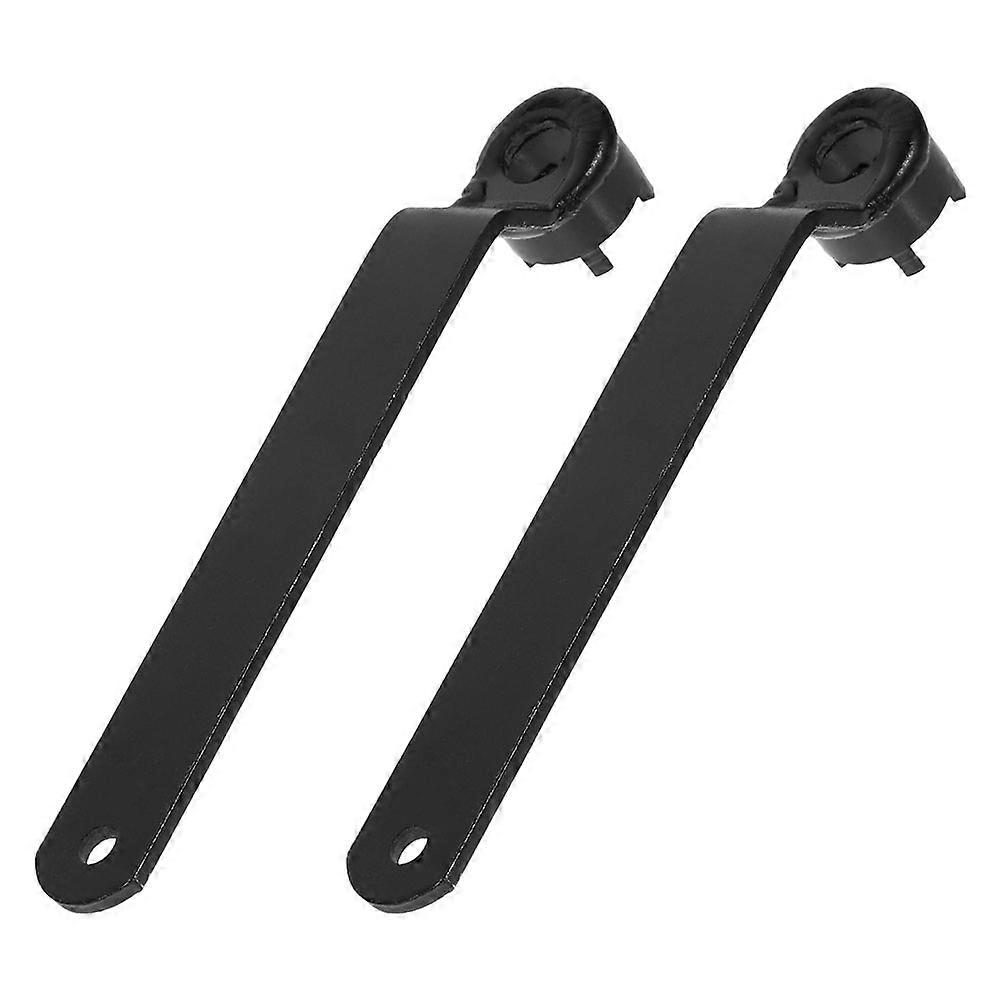 2Pcs Grinder Wrench Angle Grinder Four-claw Spanner Angle Grinder Maintenance Spanner