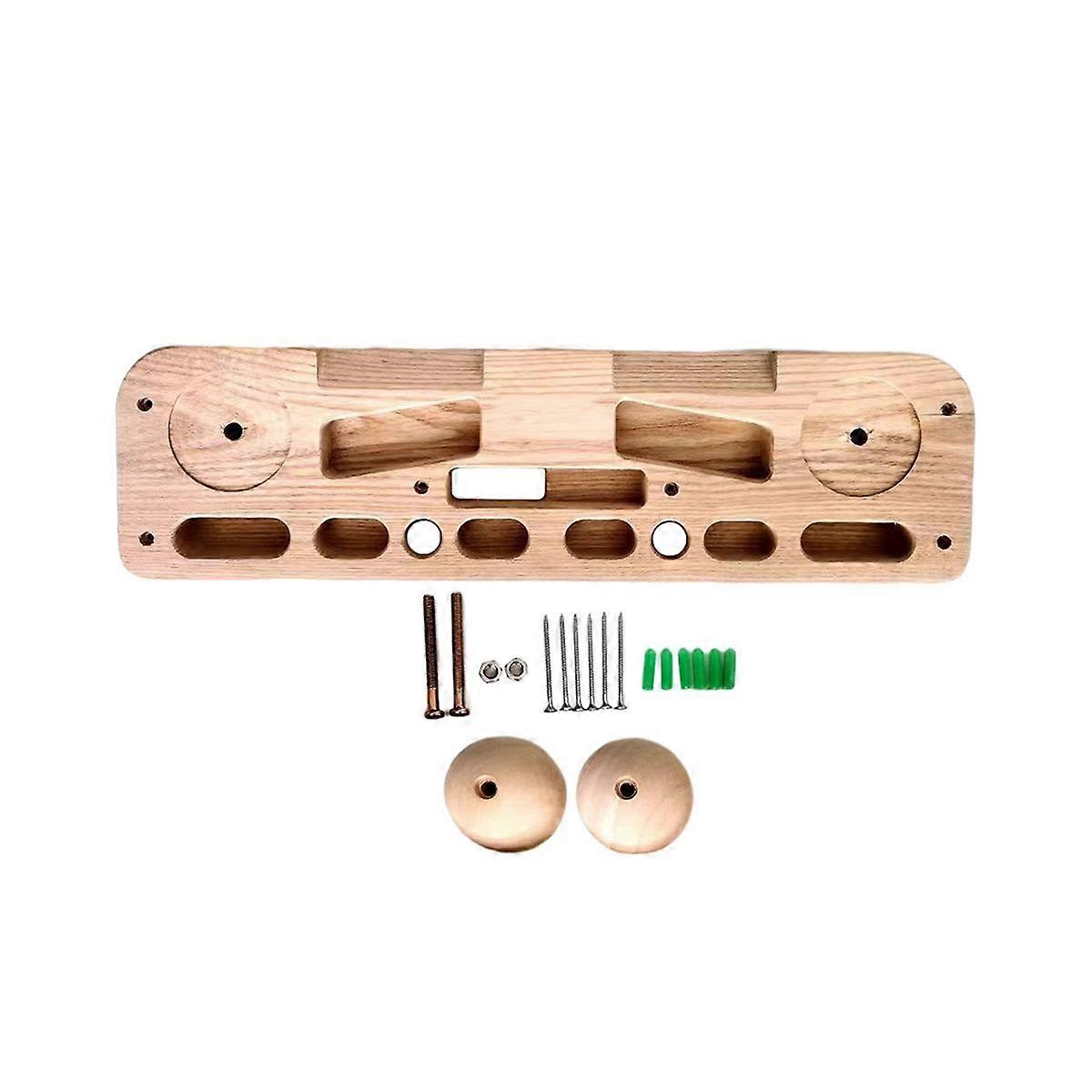 Ξύλινος πίνακας προπόνησης/Fingerboard αναρρίχησης βράχου/αθλητικός εκπαιδευτής γυμναστικής Εξοπλισμός εκπαιδευτών αναρρίχησης βράχου Πυρήνας κτιρίων