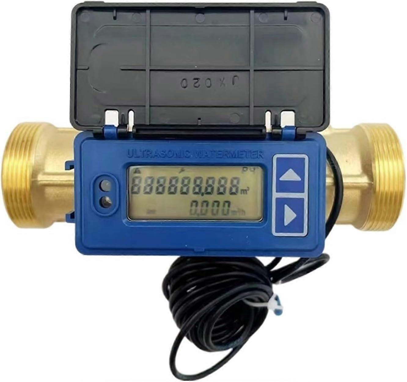 Ultraljudsflödesmätare Flödesmätare Ultraljudsvätskemätare, liten diameter, DN15-40mm, Sensor Rs485, MBUS, Kopparrör, Intellint, Fabrikshög Precisio