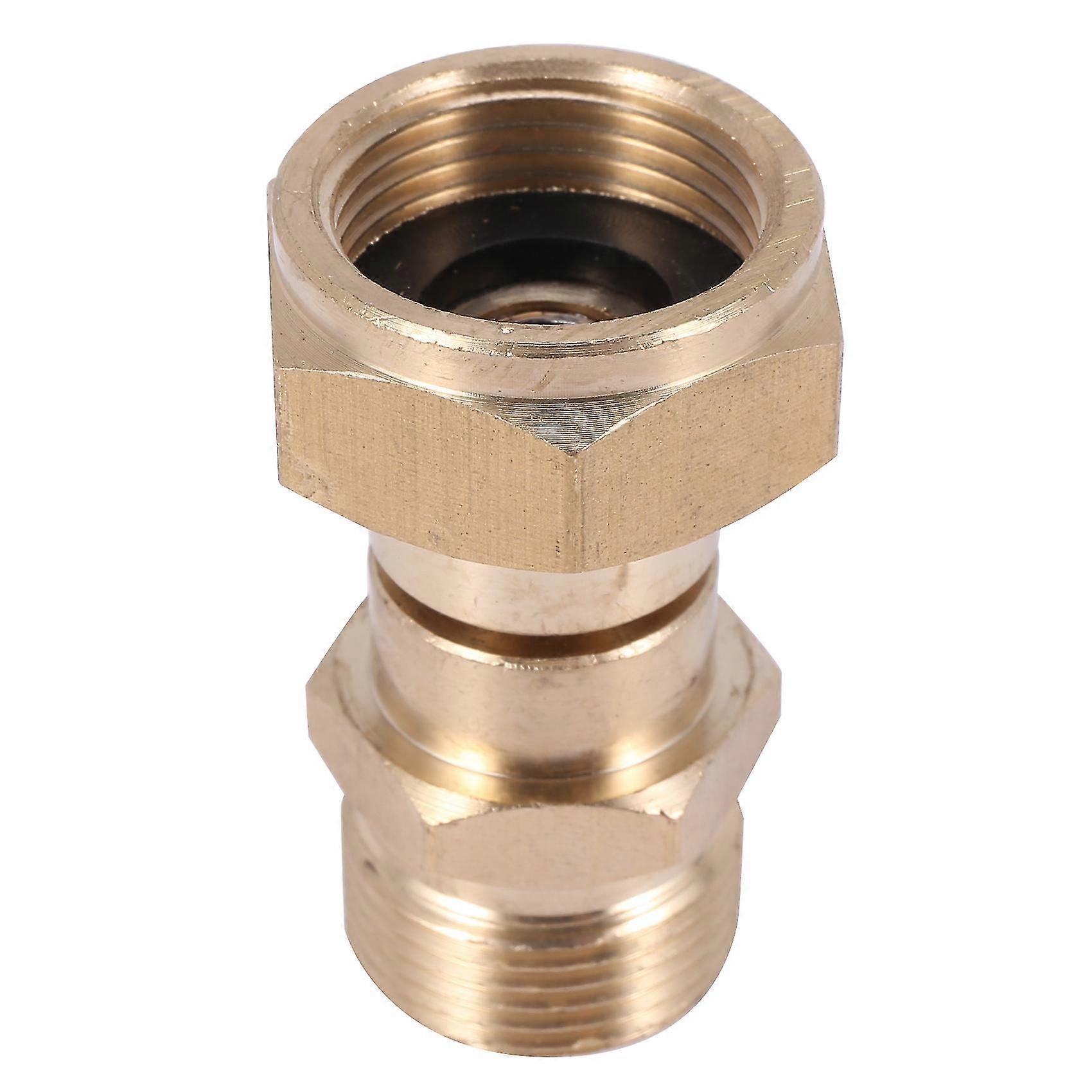 Pressure Washer Swivel Joint, Free To Hose Fitting, Anti Twist Metric M22 14Mm Connection, 3000 Psi