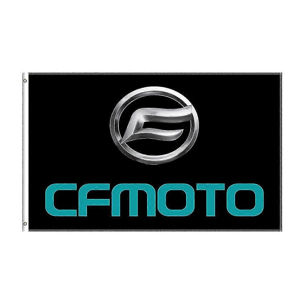 3x5 Ft Cfmoto Flag Polyester Printed Motorcycle Racing Banner For Decor