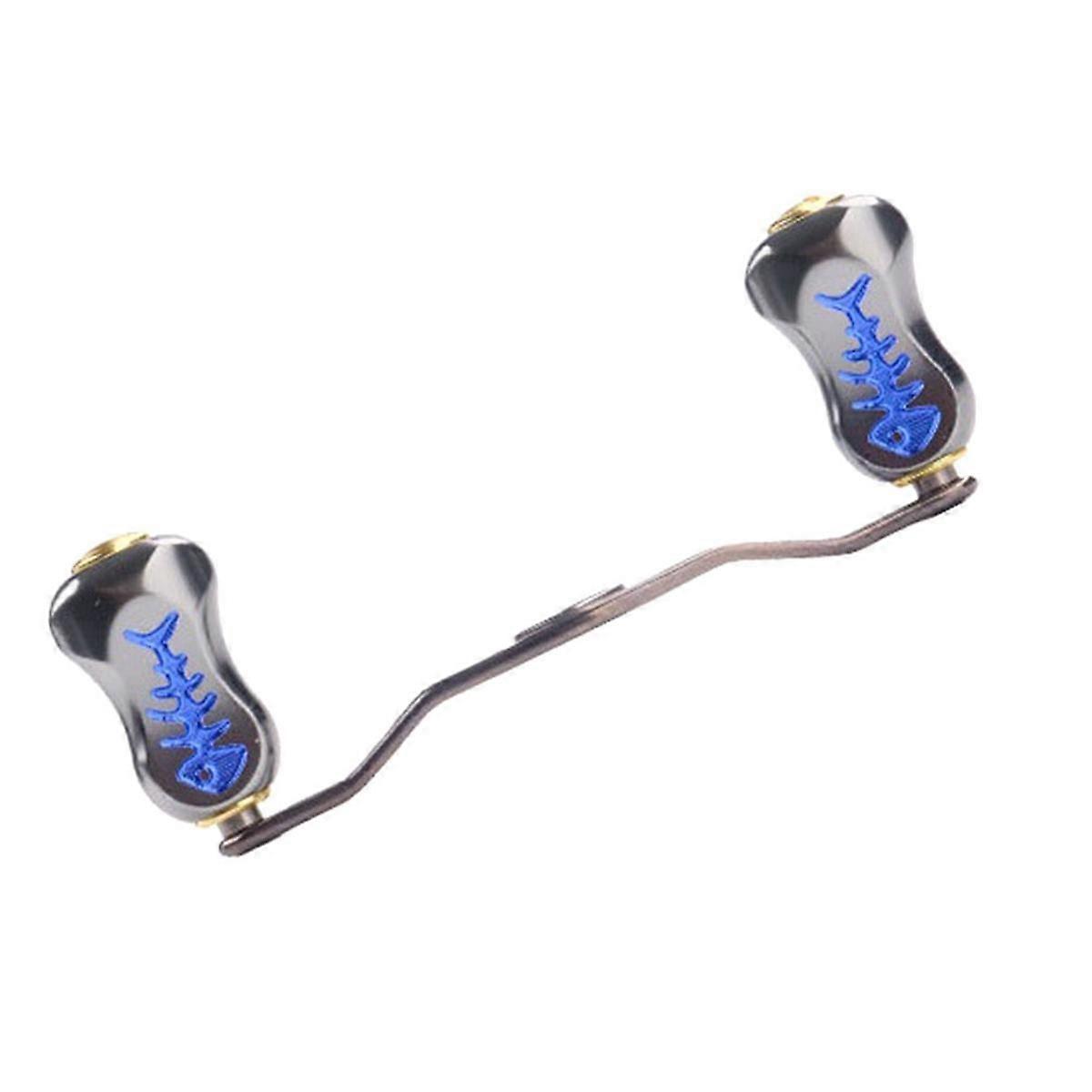 Titanium Alloy and Colorful Rocker Arm Suitable for Modification Accessories-Blue+Silver