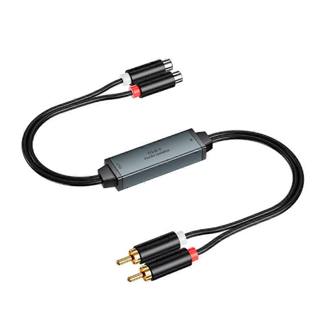 AV100C for Audio Isolator Common Ground Noise Filter 3.5mm Anti-Interference Noise Canceller Car Au