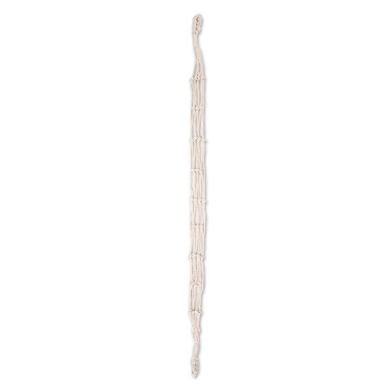 Hand-Woven Roll Paper Holder Storage String Bag Boho Style Hanging Cotton Rope Mesh Pocket for