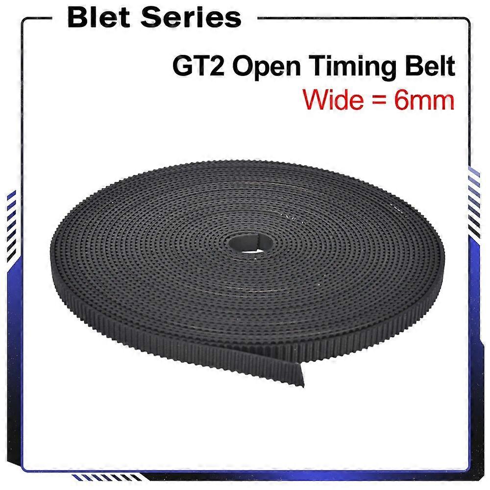 3D Printer Belt 10mm Width - Rubber, Fiber Reinforced - 2GT/GT2 Type Belt - TH3D Studio LLC