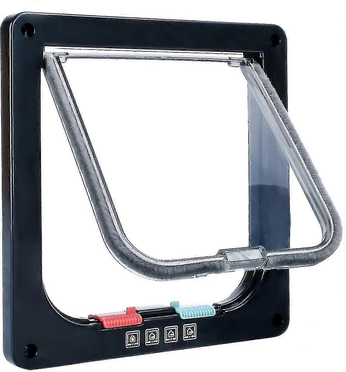 Cat Flap, 4-way , Saving, , Convet, S Dog, Easy To In And Use, D Vers (xiatian)