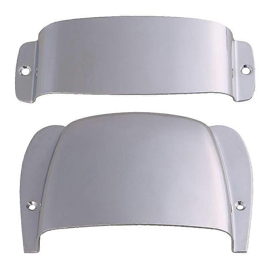 Practical Alloy Bass Bridge Cover with Pickup Cover for PB Precision Bass Guitar Musical Instrument