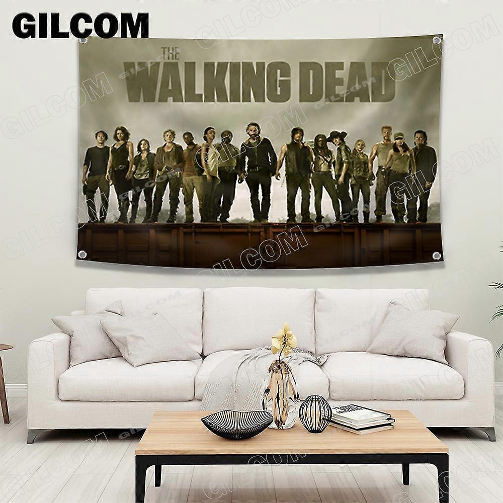 The Walking Dead flag Classic TV Series Movie Poster Banner Tapestry