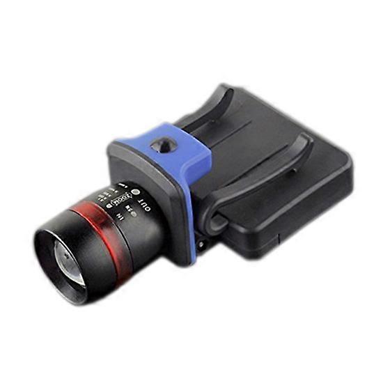 XPE LED 120 Lumen 3 modes waterproof zoomable - on Cap Hat Light flashlight Head light lamp black