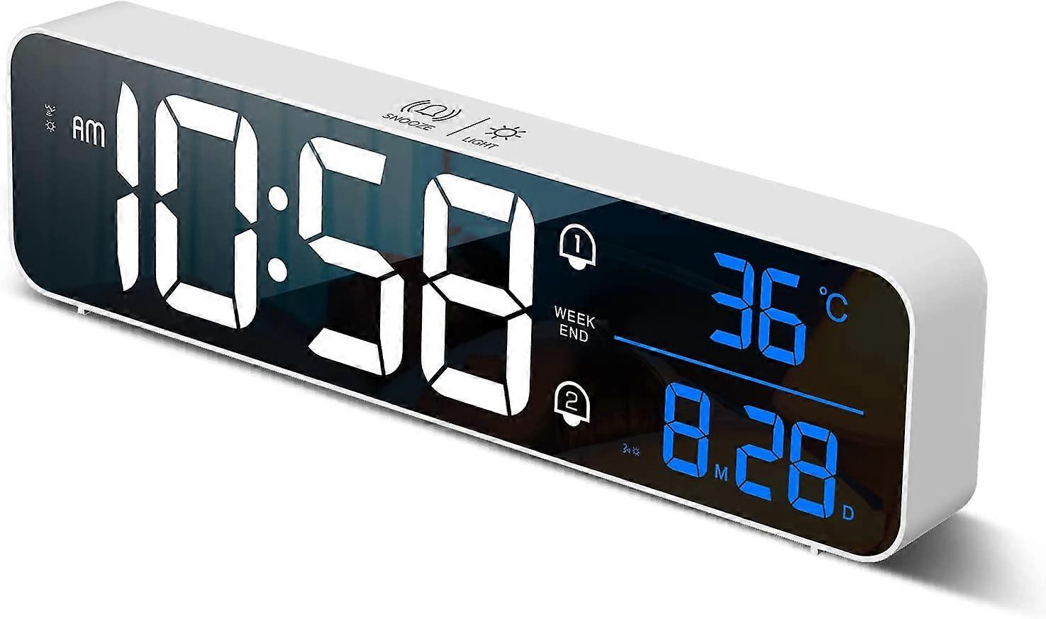 Digital Alarm Clock, Large LED Digital Clock