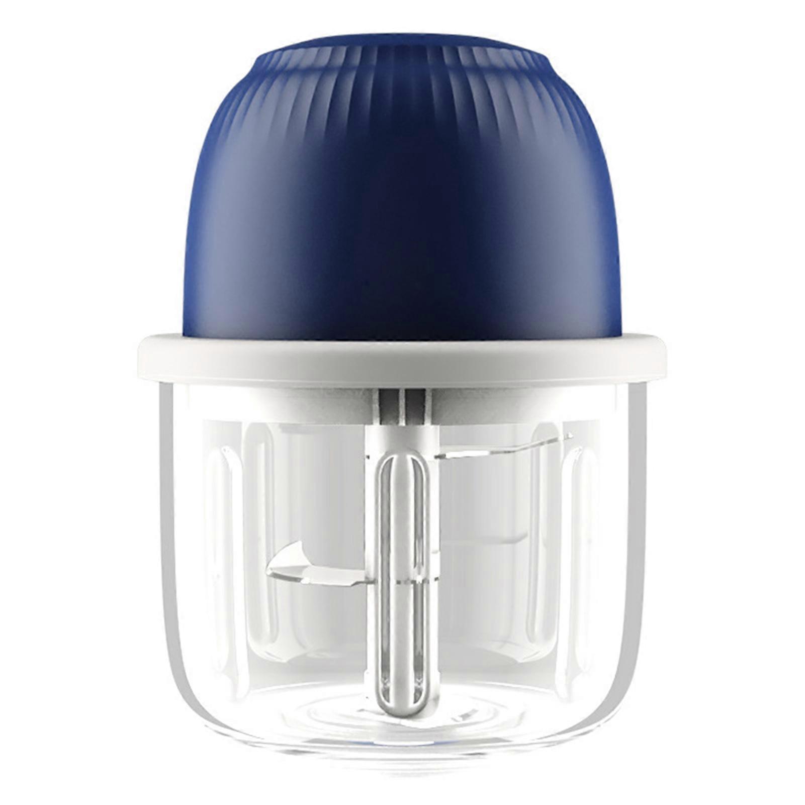 1 Set 350ml Garlic Masher Detachable Labor-saving Easy to Operate Mini Wireless Electric Garlic Grinder Ginger Crusher Kitchen Gadget KAESI