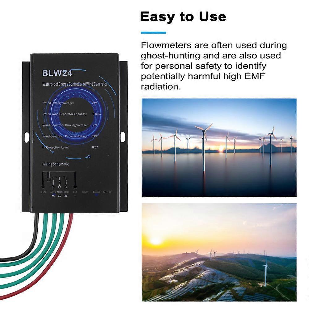 Aluminum Alloy Wind Power Controller Modular Design Wind Generator Controller IP67 Waterproof 6 Optional  Wind Power Controller