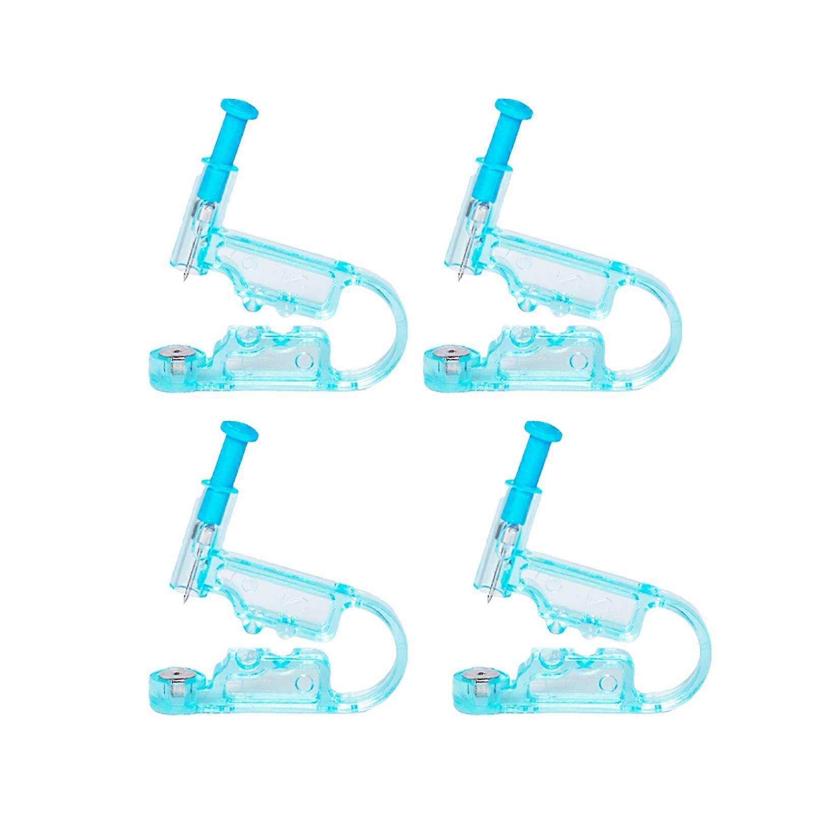 6 PCS Disposable Ears Piercing Pierce Gun Tools Earring Kits Piercer Studs