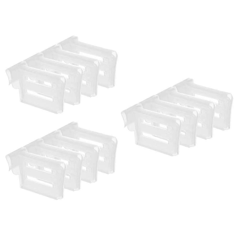12 Pcs Adjustable Dividers Pantry Grid Dividers Snap Fridge Dividers Fridge Space Allocator