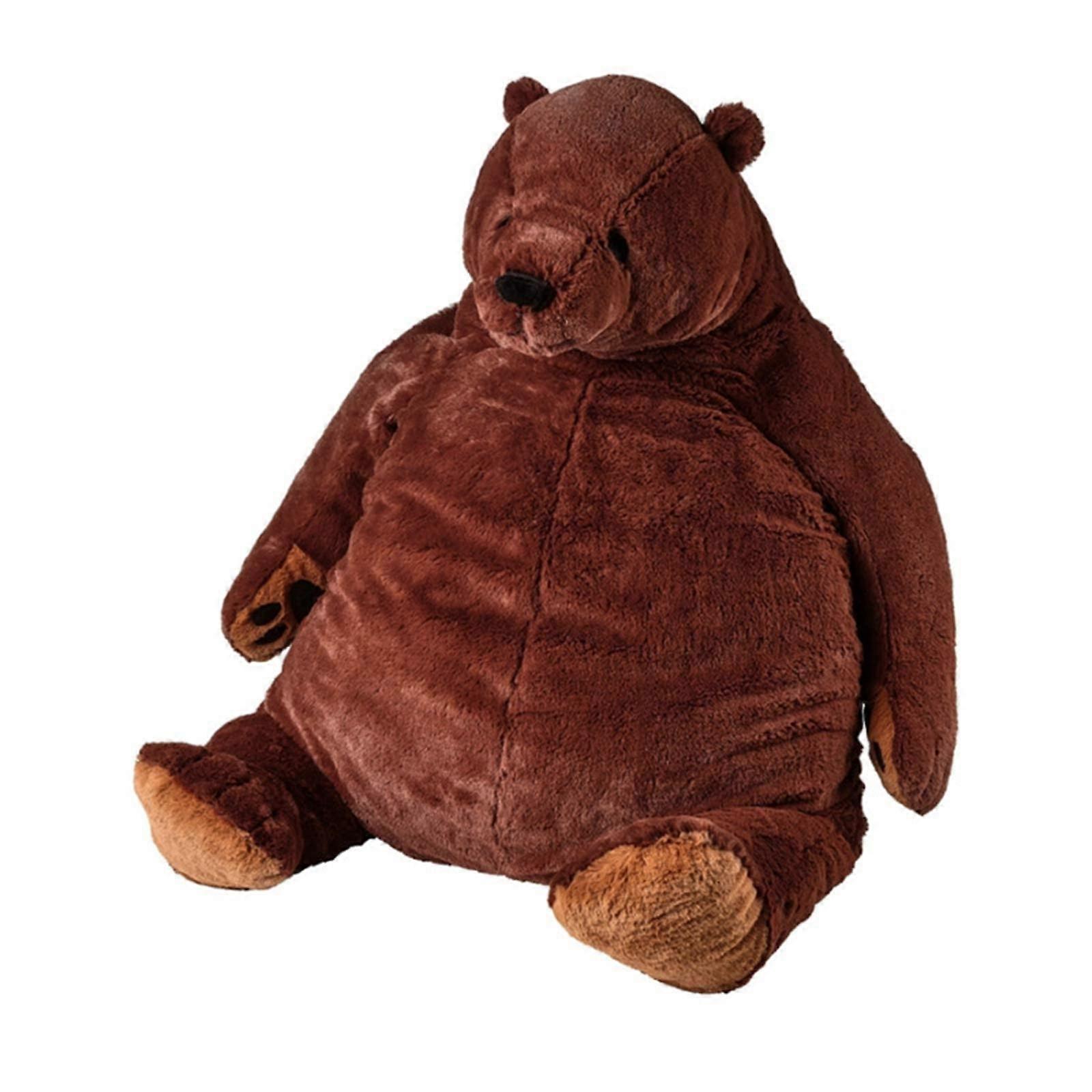 40cm Simulation Brown Bear Plush Toys Giant Plush Teddy Bear Toy Stuffed Animals Soft Pillow Cushion Girl Kids Birthday Gifts