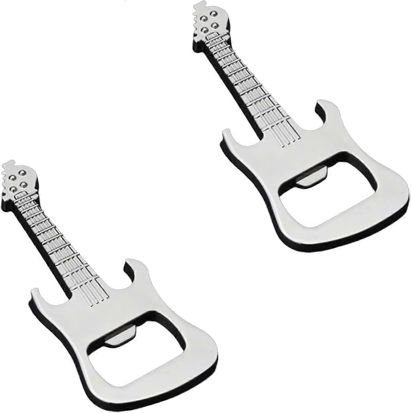 2 bottle opener guitar shaped bottle opener, bartender beer bottle, creative cork for home bar