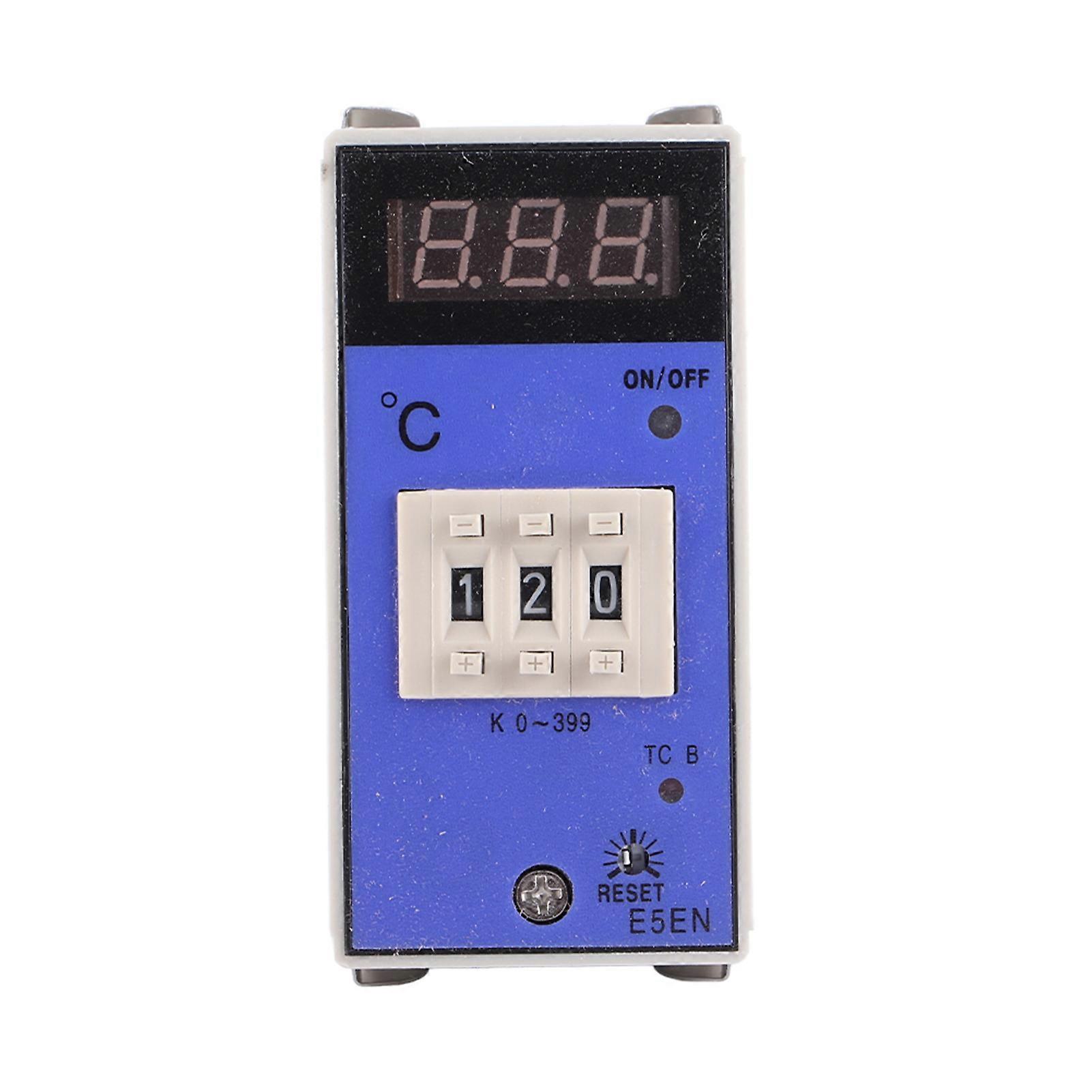 E5EM Digital Thermostat 0?399 Degree Temperature Controller With K Type Thermocouple_Gifts and giveaways