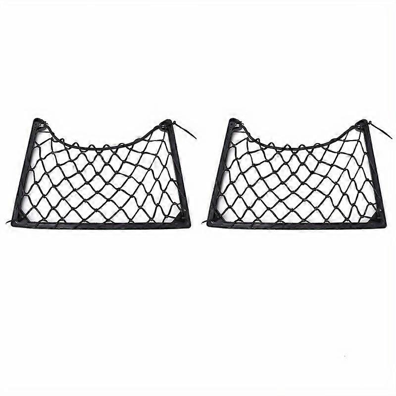 2pcs Large Stretch Mesh Storage Rack, Cargo Mesh Magazine Rack, For Car, Caravan, RV, Boat, Camper, Bus Storage Accessories