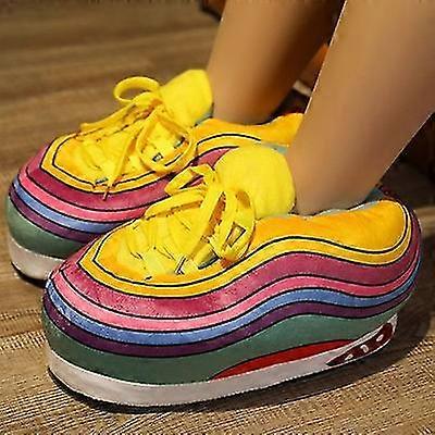 Sparking Home Cotton Shoes, Coconut Slippers Men And Women Bread Plush Warm Shoes