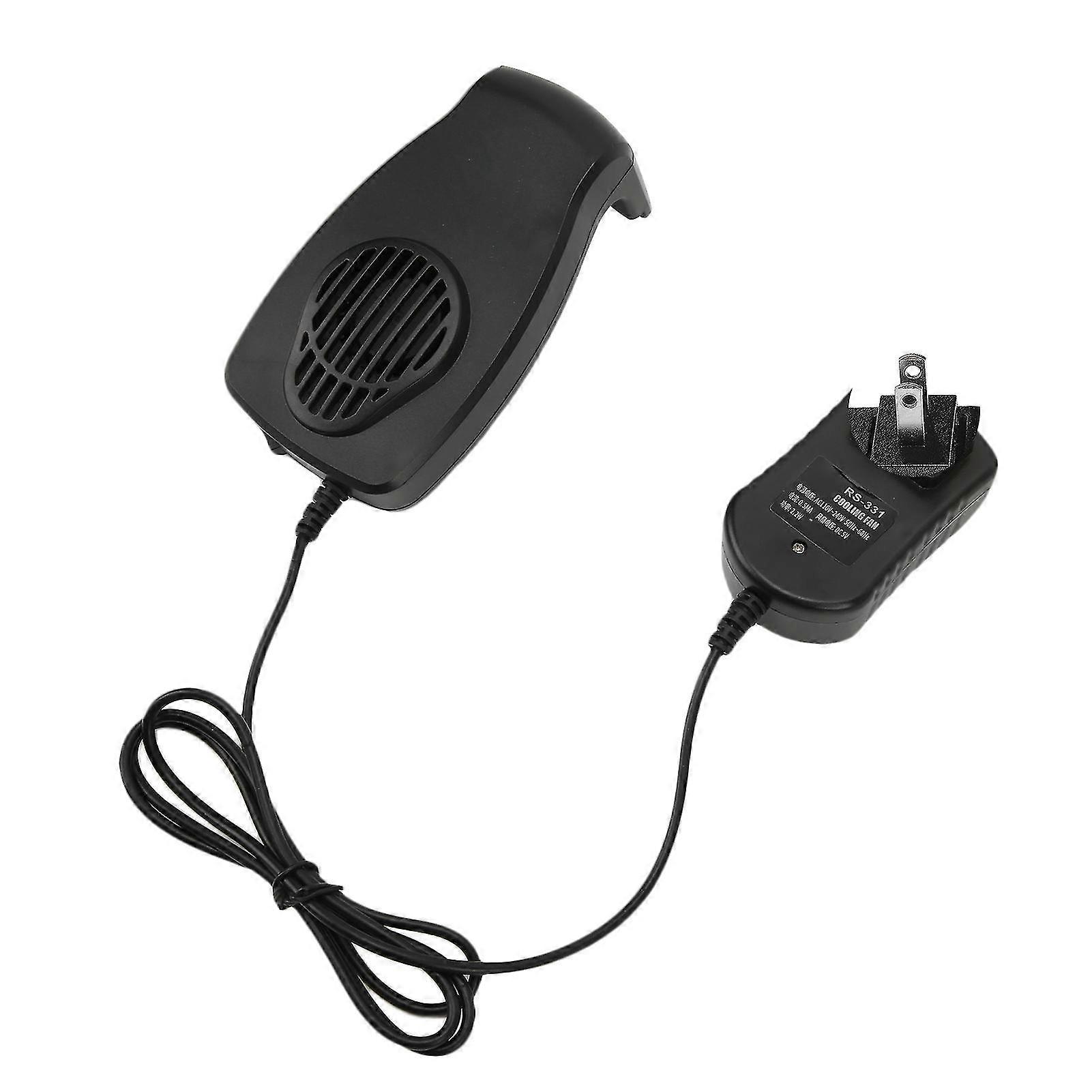 Mini Aquarium Cooling Fan Quiet Adjustable Wind Speed 110-240V US Plug