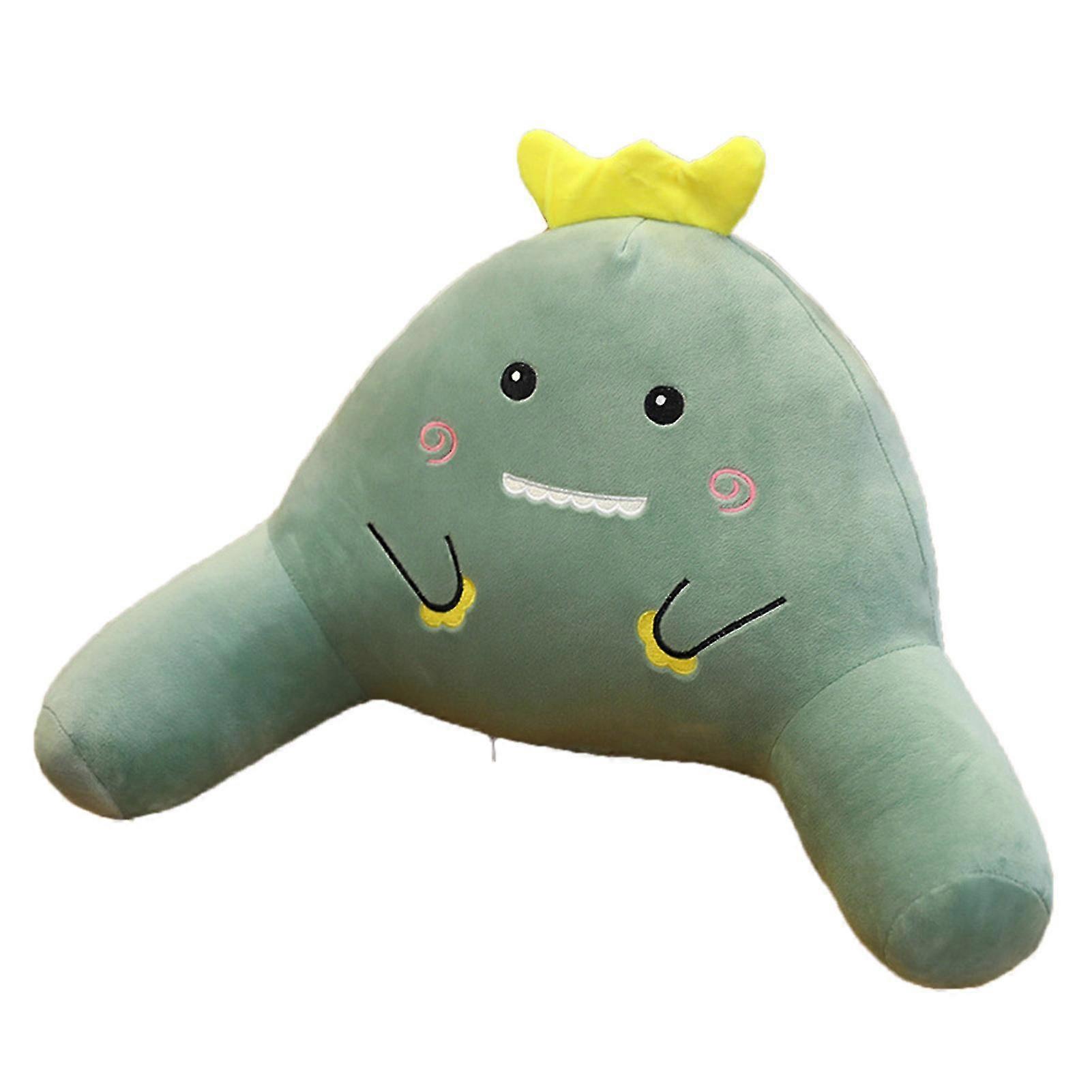 Lovely Dinosaur Design Office Support Cushion - 55x28cm21.7x11.0in, Easy Rebound and Cleaning