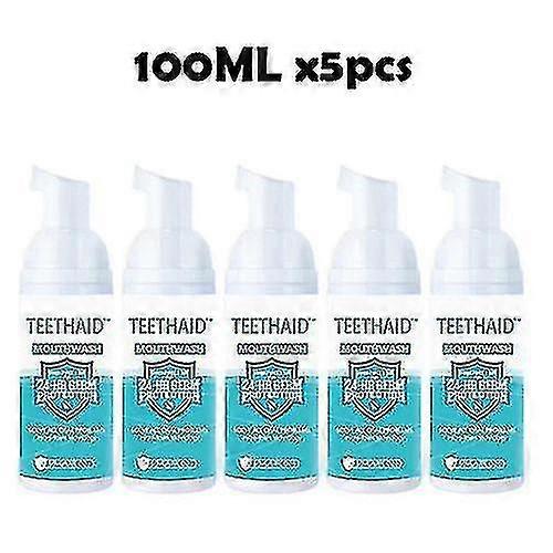 Teethaid Mouthwash 100ml - Calculus Removal, Teeth Whitening, Healing Mouth Ulcers, Bad Breath Elimination