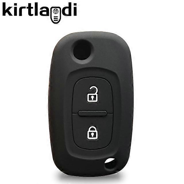 2 Buttons  Car Key Case for Renault Clio 3 Kangoo Modus Megane 2017 2018 Cover Holder  Fob Shell Protector Keyless