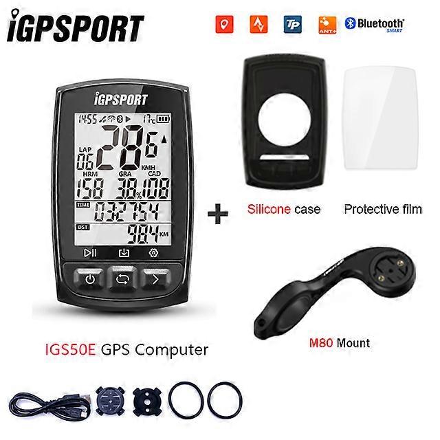 ANT+ IGS50S BSC100S BSC 100S Cycling Computer Ble Heart Rate Monitor Bike GPS Waterproof Stopwatch Speedometer