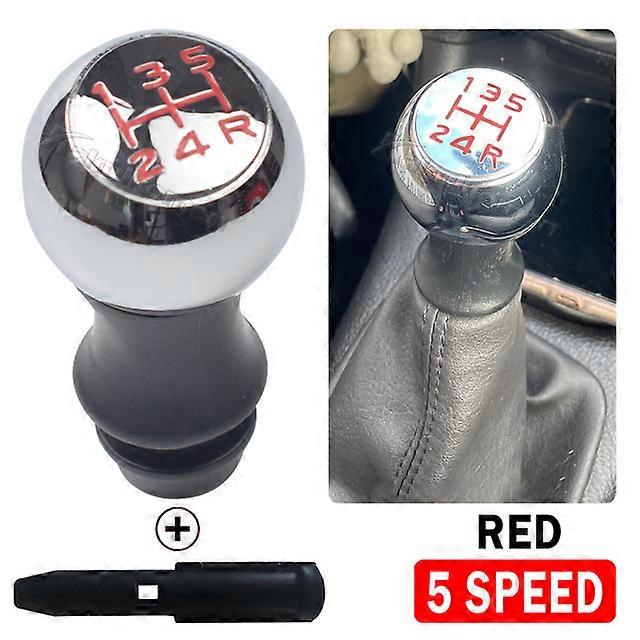 Manual Car 5/6 Speed For Peugeot 106/1007/206/107/306/307/308/2008/301/3008/406/508/605 Gear Shift Knob Stick Lever HandBall