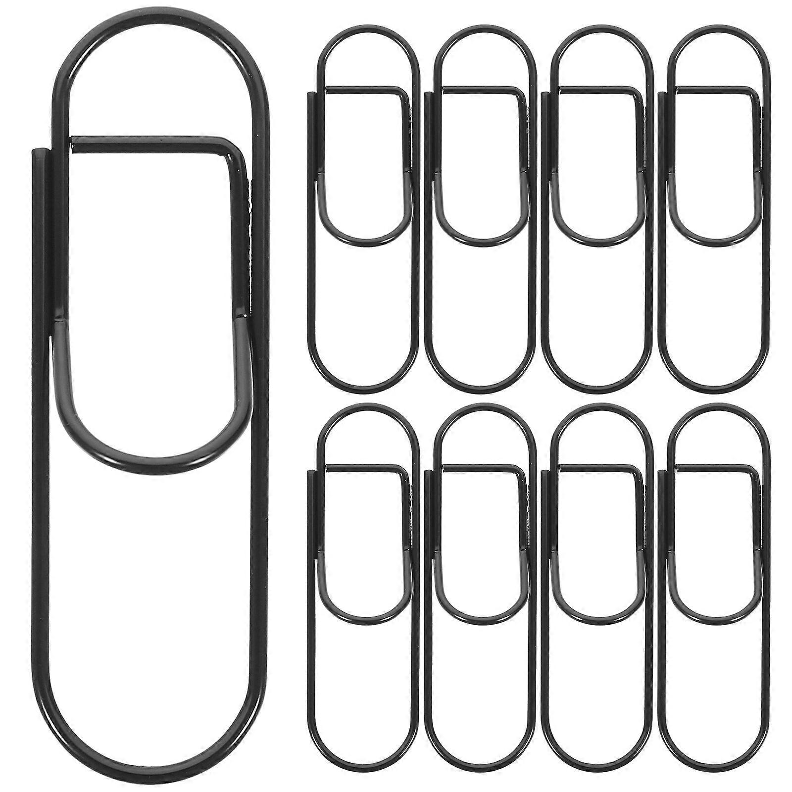 20Pcs Mini Pen Clips Document Multi-use Paper Clips Metal Book Clips Decorative Clips