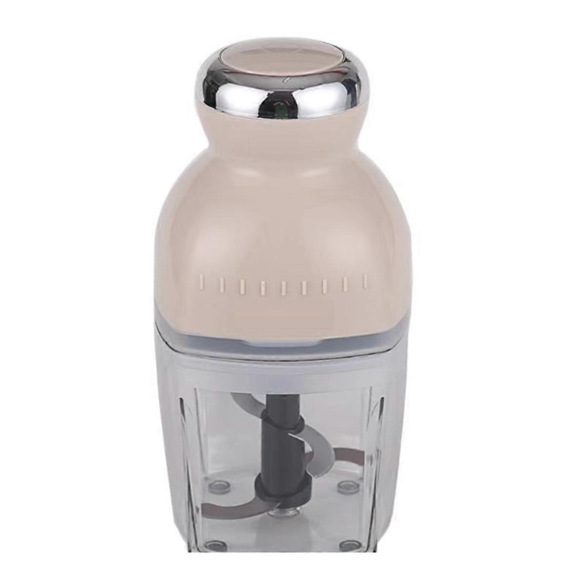 Rozdrabniacz mięsa, robot do mięsa Ergonomiczna konstrukcja ABS ze stali nierdzewnej 500 ml Pojemność do kuchni do domowego Wtyczka UE Biała