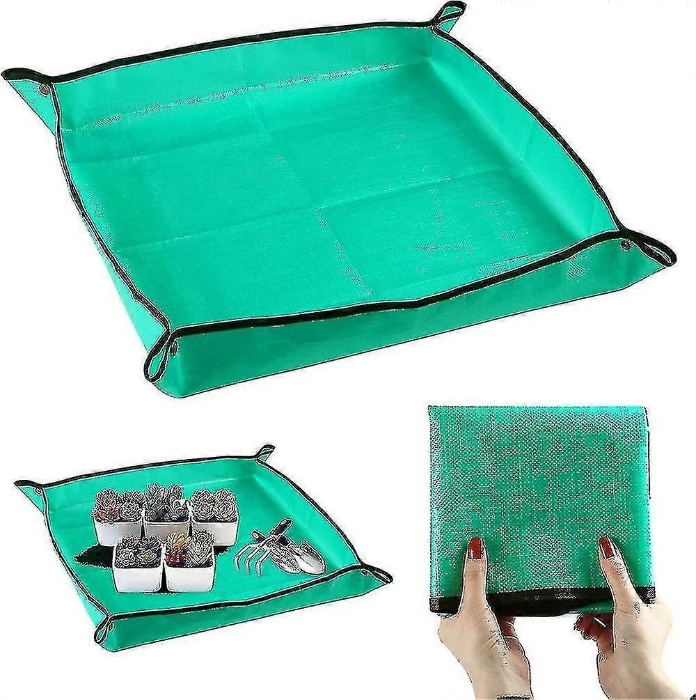 מחצלת גינון עמיד למים, מחצלת שינוי צמחים מתקפלת ברזנטים בד נטיעות