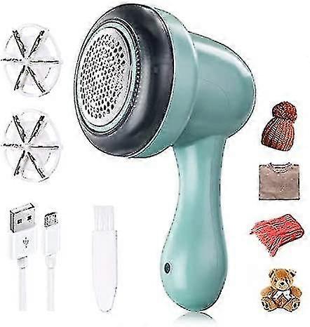 Lint Shaver, Taiso Portable Electric Lint Remover With Usb Rechargeable Lint Remover With Replaceable 6-blade Blade
