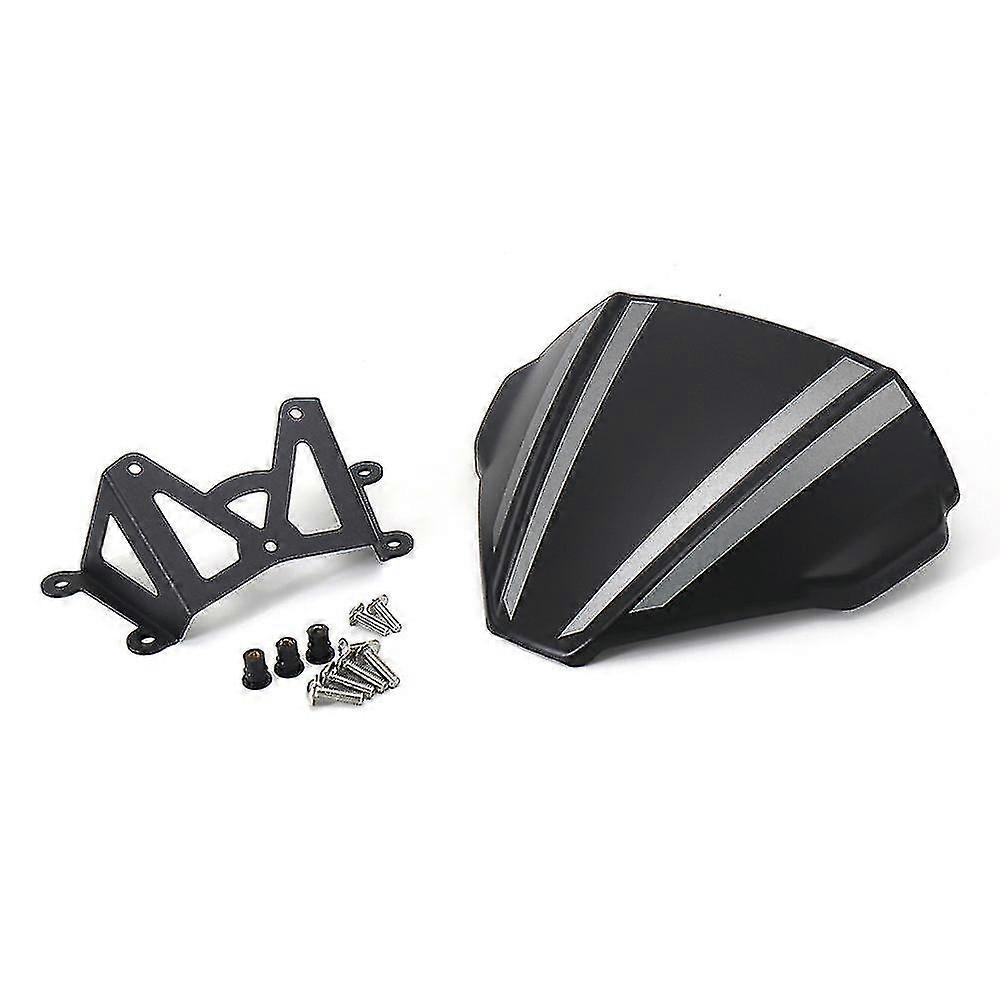 Motorcycle Windshield Sport Windscreen Visor Viser Fits For Mt-09 Mt09 Sp 2021 2022(black+grey)