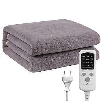 1.8x1.2m Couverture chauffante électrique Matelas électrique Épais Couverture chauffante Thermostat Tapis 220V Eu Plug