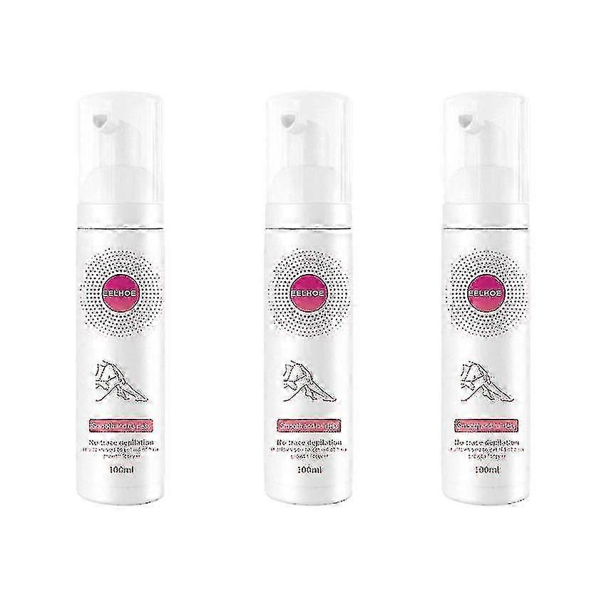 מוס דבש ספריי להסרת שיער בית השחי שיער רגליים לחות לשיער קצף לחות עדין ידידותי לעור לא מגרה