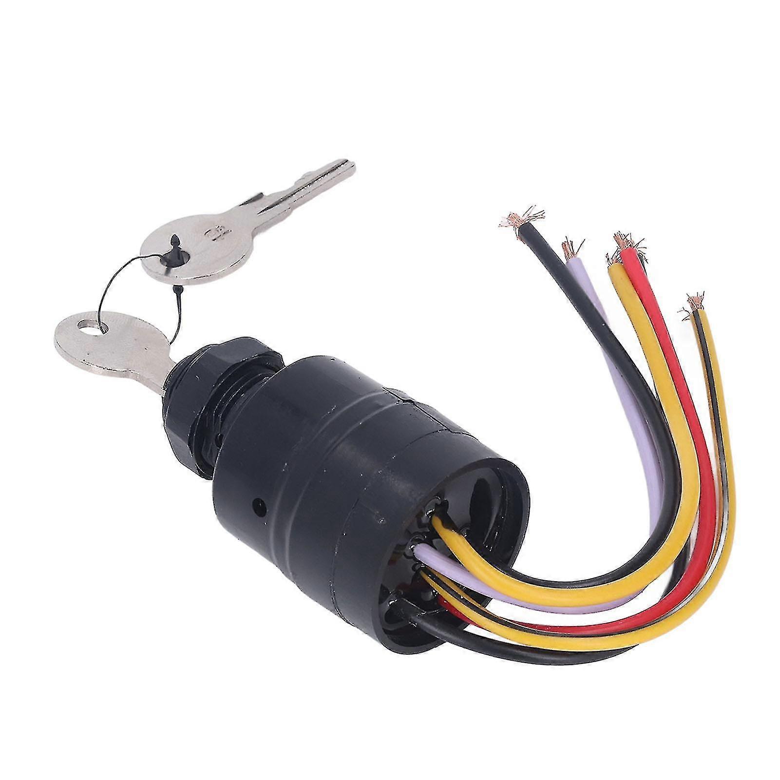 Boat Ignition Key Switch Ignition Key Switch 6 Ignition Starter Ignition Key Switch Enhanced Features