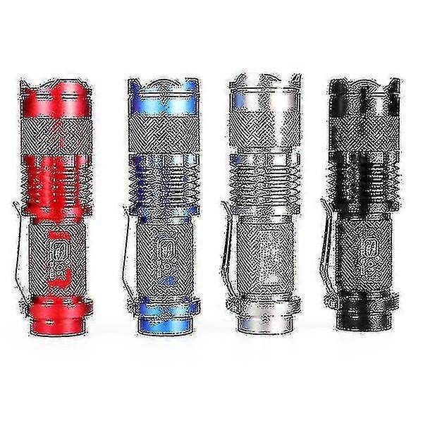 Smiling Shark Ss-8022 Q5 3modes Zoomable Mini Led Flashlight