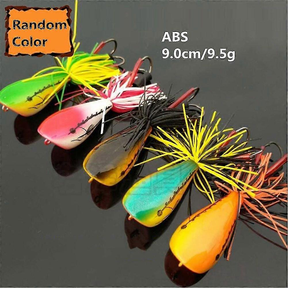 Jinzhaolai Froschköder Simulation Donnerfroschangeln Köder Angelköder mit Angelhaken Topwater Rochen Frosch Angelköder Sets Top Water