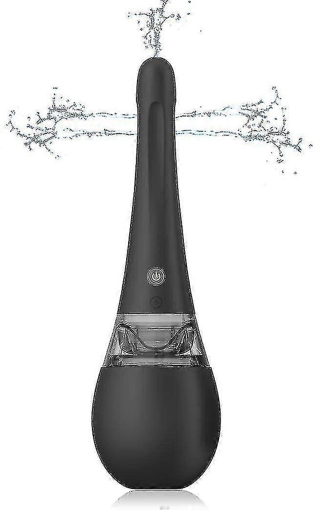 Automatic Electric Douche Enema Bulb, Rechargeable Cleansing System With 3 Intensities Modes 5 Sprin