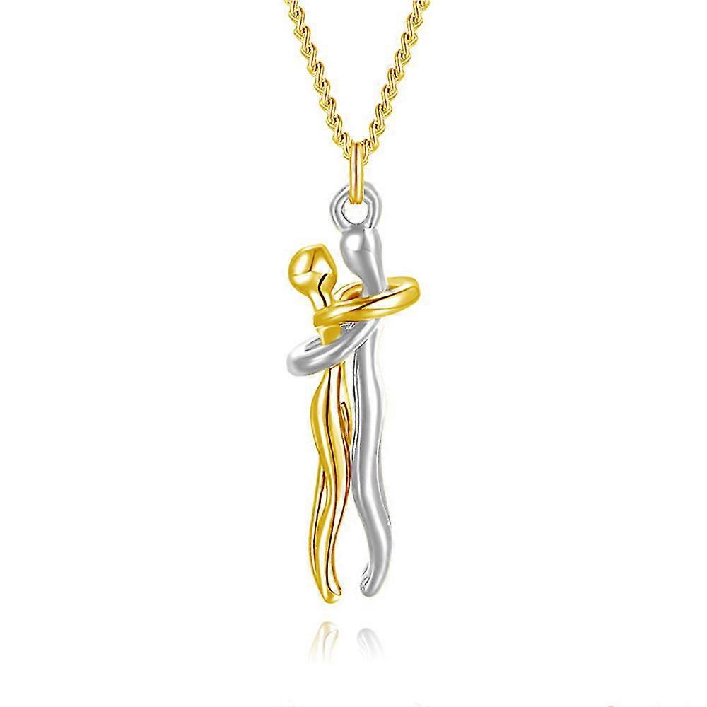 Hug Necklace, Affectionate Hug Necklace For Couples