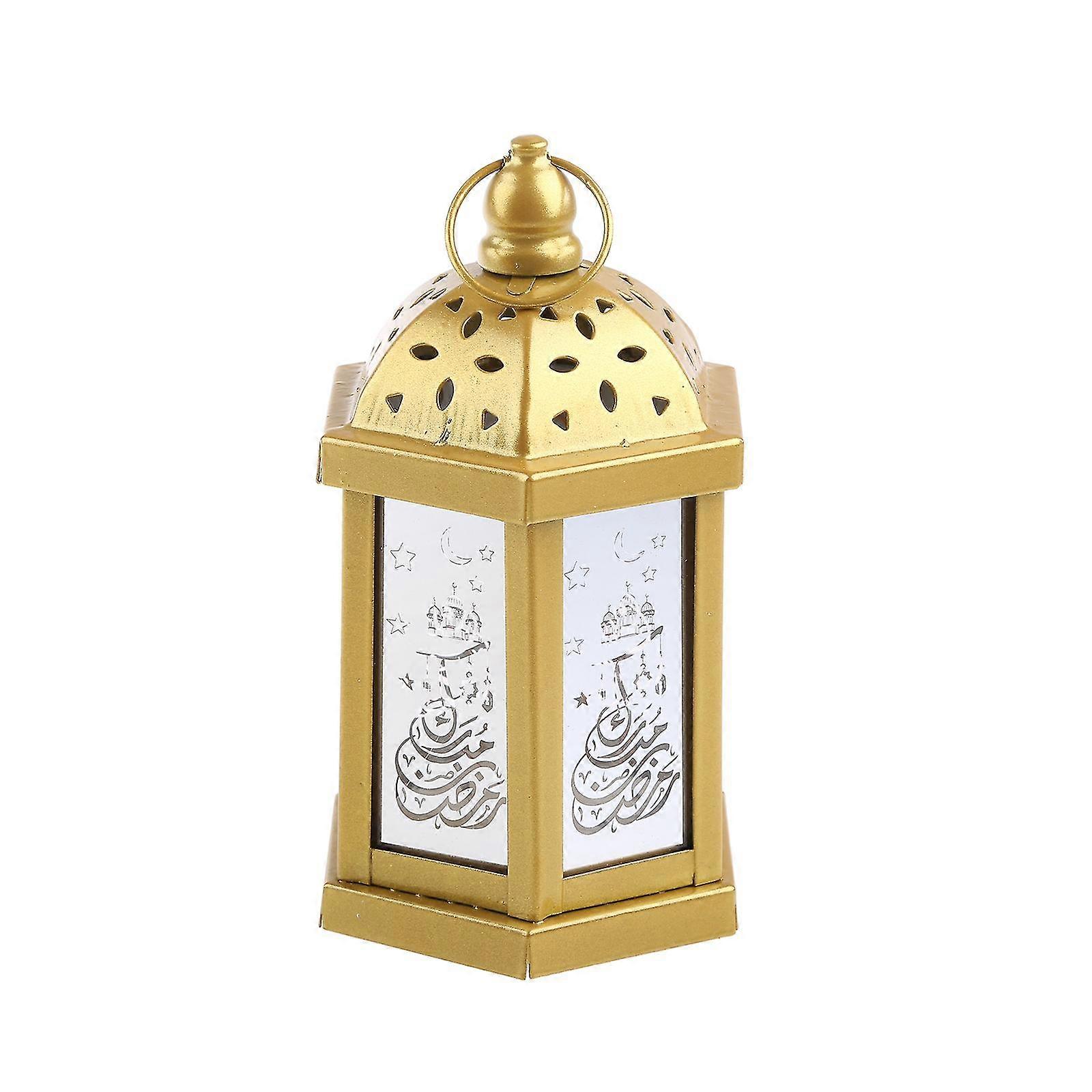 Retro Elegant Ramadan Hanging Light Eid Mubarak Element Hand Lamp Eid Ramadan