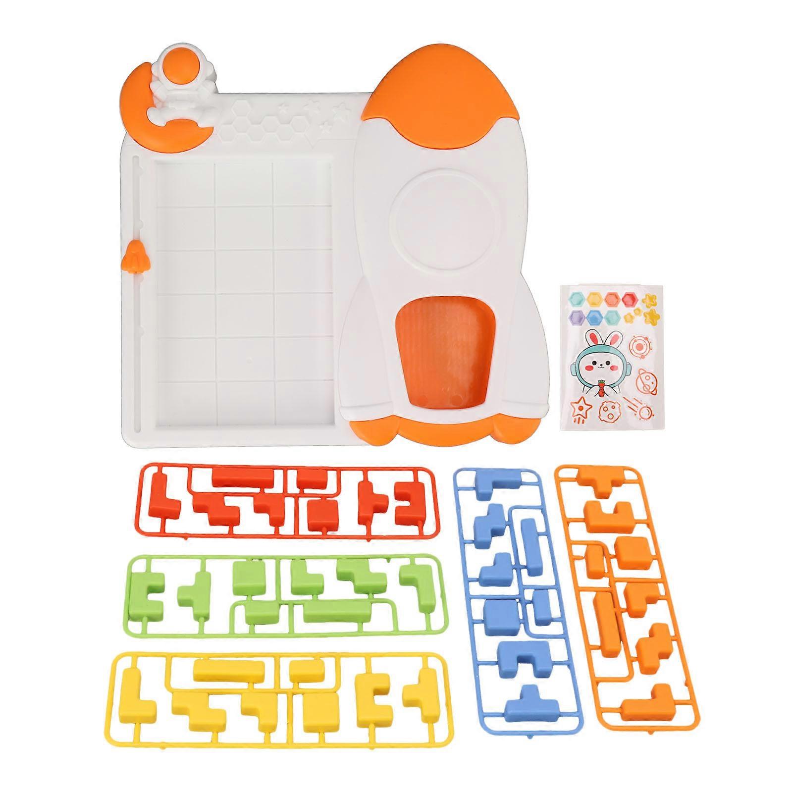 Blocks Toy Intelligence Colorful 3D Russian Blocks Game Desktop Russian Blocks Game