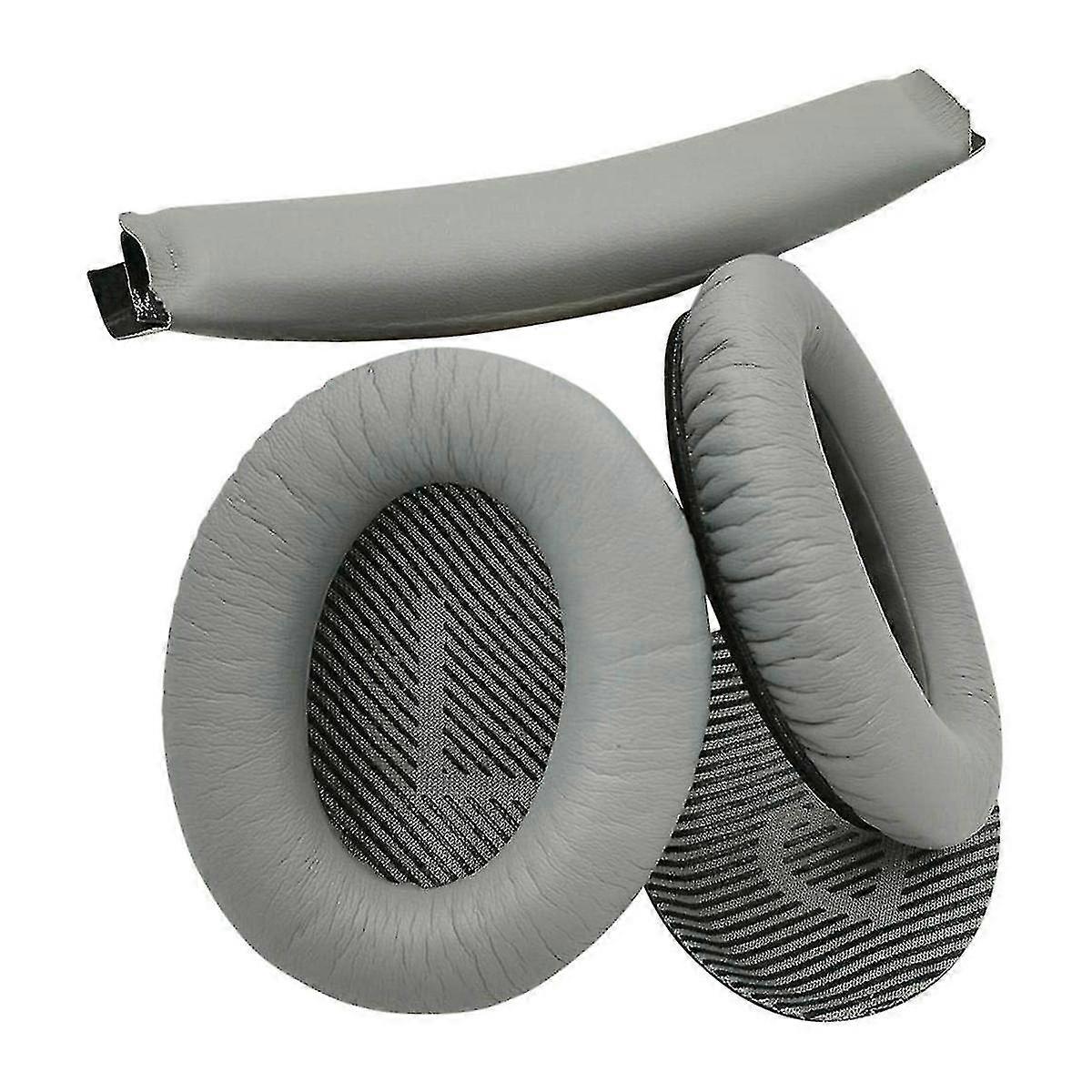Headband Cushion And Ear Pads Replacement For Quiet Comfort 25 35 (qc25 Qc35) And 35 Ii (qc35ii) He