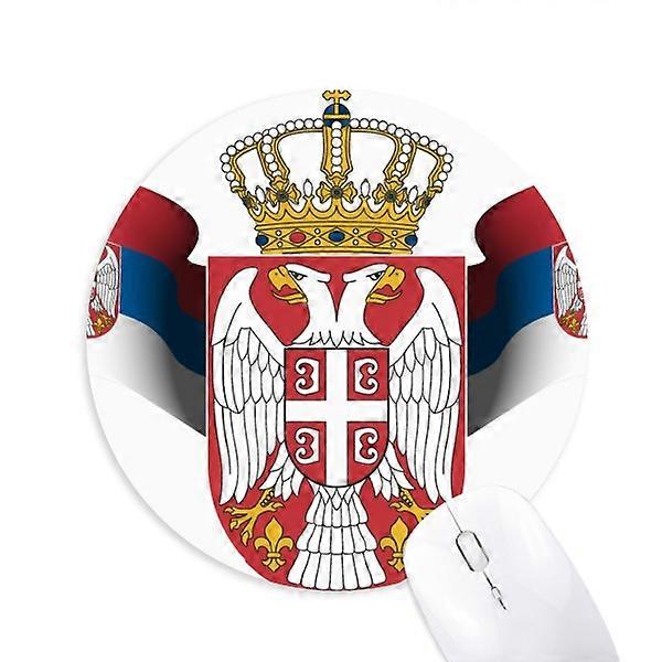 Serbien National Emblem Land Musemåtte