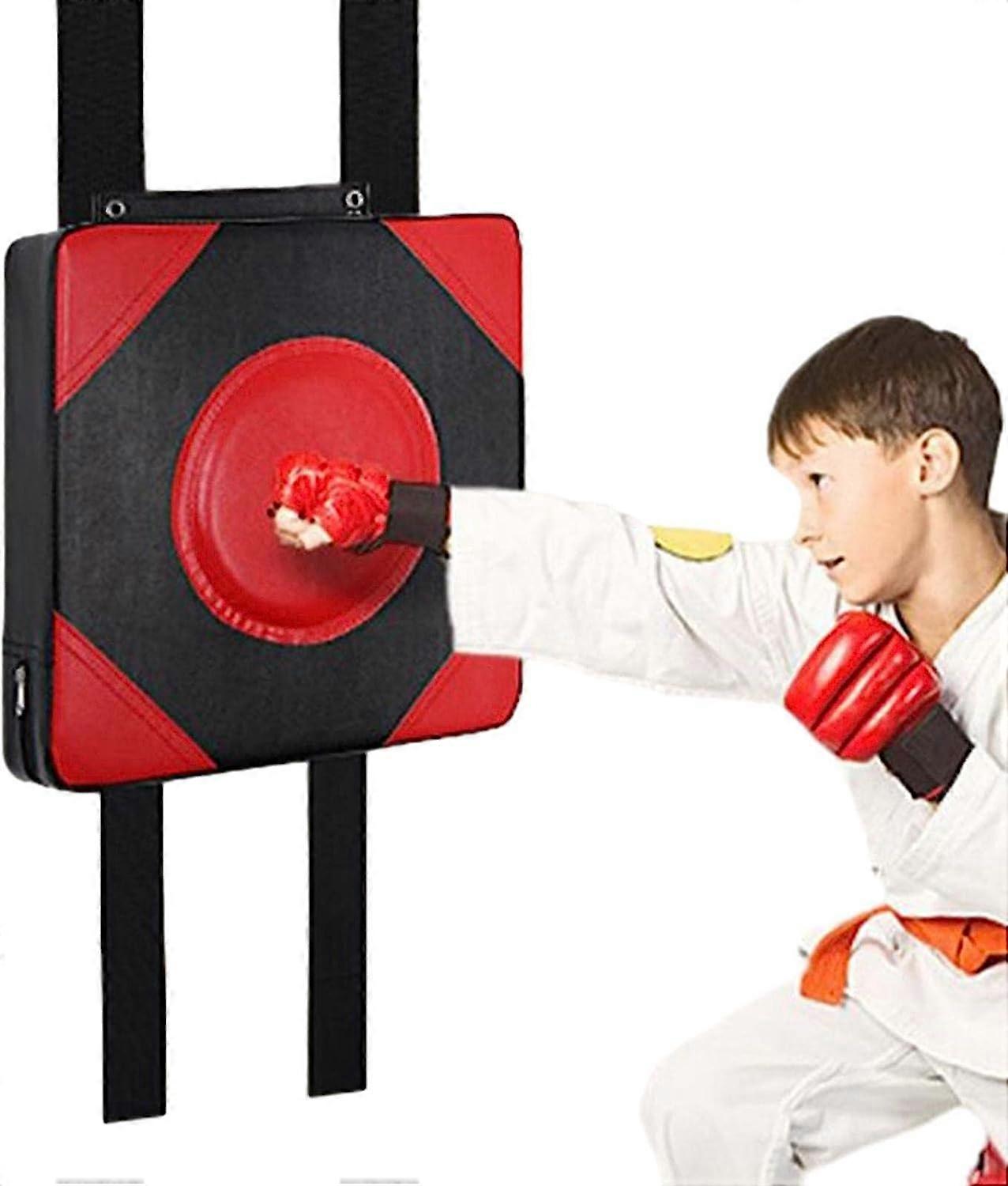 Punch Wall Pads, Boxing Target Pad, Height Adjustable Leather and High Elastic Sponge Punching Pad for Sports Training