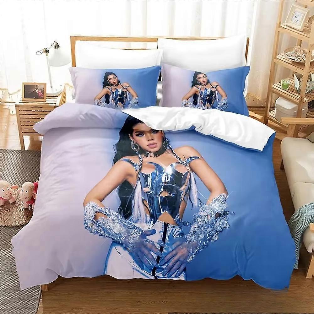 a2948 Lakan Kenia K3 OS Påslakanset Pojkar Flickor Påslakan Örngott Säng pojkar Vuxen Hem Textil Extil3-delat sängkläder Set (1 påslakan + 2