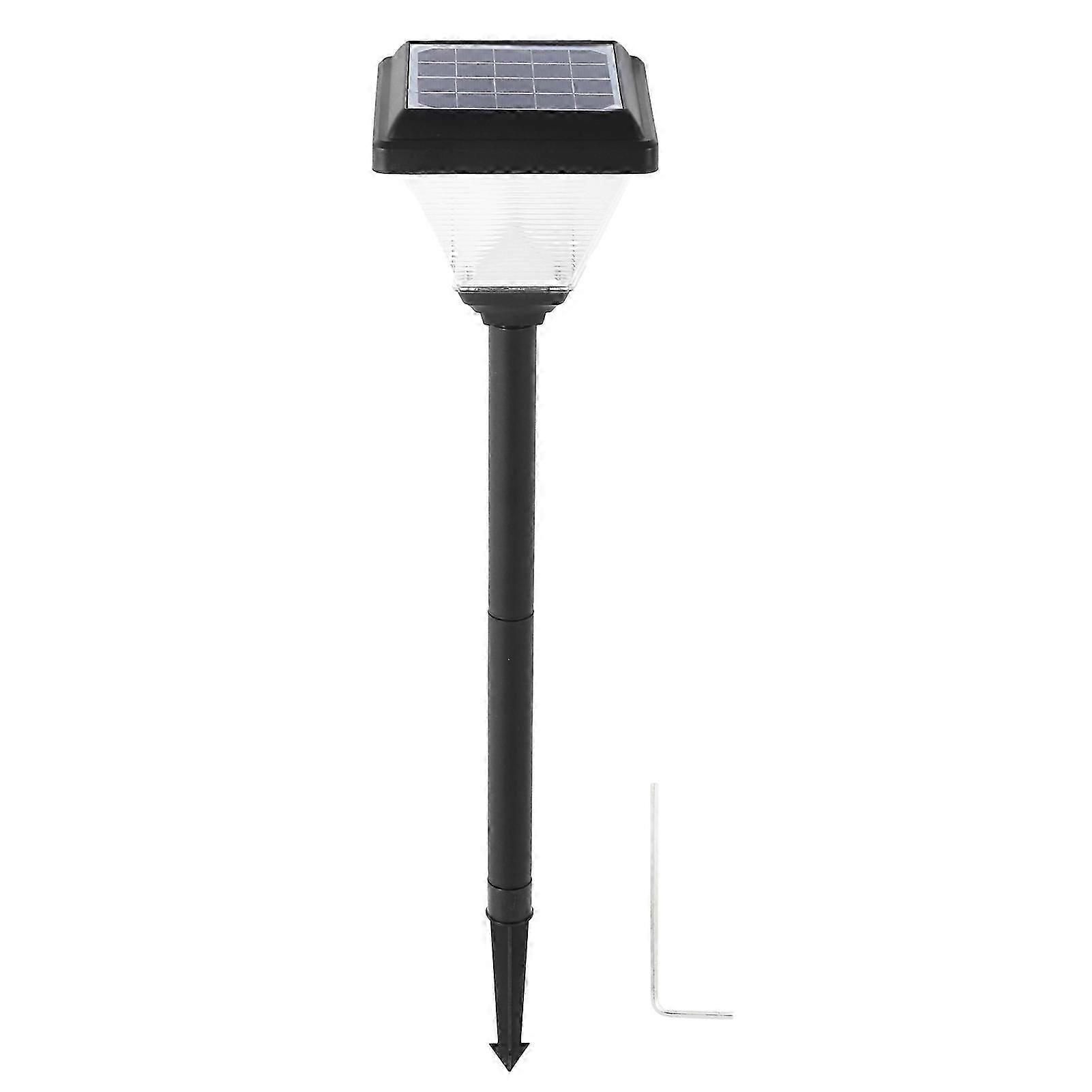 Solar Power Pathway LED Light Lawn Yard Landscape Ground Light Outdoor Lighting SuppliesWhite Light